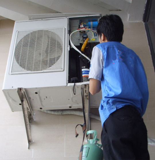 通道空调开机无反应维修